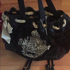 Black juicy couture bag!